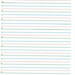 Printable Lined Paper For 2nd Grade Lined Paper You Can Print 2nd Grade