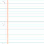 Printable Notebook Paper College Wide Ruled