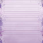 Printable Purple Paint Splatter Stationery Writing Paper Printable