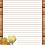 Printable Thanksgiving Stationery