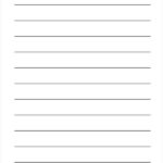 Wide Lined Paper For Kindergarten Printable Lined Paper Writing