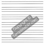 2Nd Grade Writing Paper Printable Template Pdf, Word Within Printable 2nd Grade Writing Paper