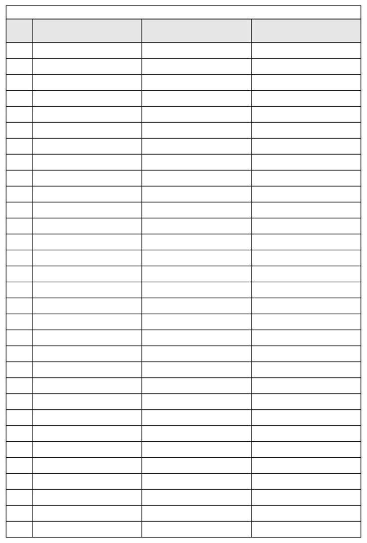 3 Column Chart Templates - 10 Free Pdf Printables | Printablee in 3-Column Lined Paper Printable