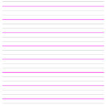 32 Printable Lined Paper Templates ᐅ Templatelab Regarding Four Line Writing Paper Printable
