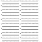 38 Printable Spelling Test Templates [Word & Pdf] ᐅ Templatelab In Free Printable Lined Spelling Test Paper