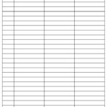 4 Column Paper   10 Free Pdf Printables | Printablee Within Free Printable Lined Paper With Columns