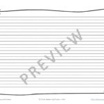 50 States Print Handwriting Practice Within Patriotic Lined Writing Paper Printable Free