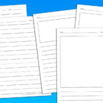 56 Free Printable Writing Paper Templates For Elementary School For Ks2 Colorful Lined Paper Printable