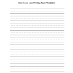 7 Handwriting Paper Ideas | Handwriting Paper, Lined Writing Paper With 3rd Grade Lined Paper Printable