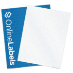 8.5" X 11" Sticker Paper   Clear Matte Inkjet   Ol177Cj Intended For Printable Sticker Paper Clear No Liner Printing