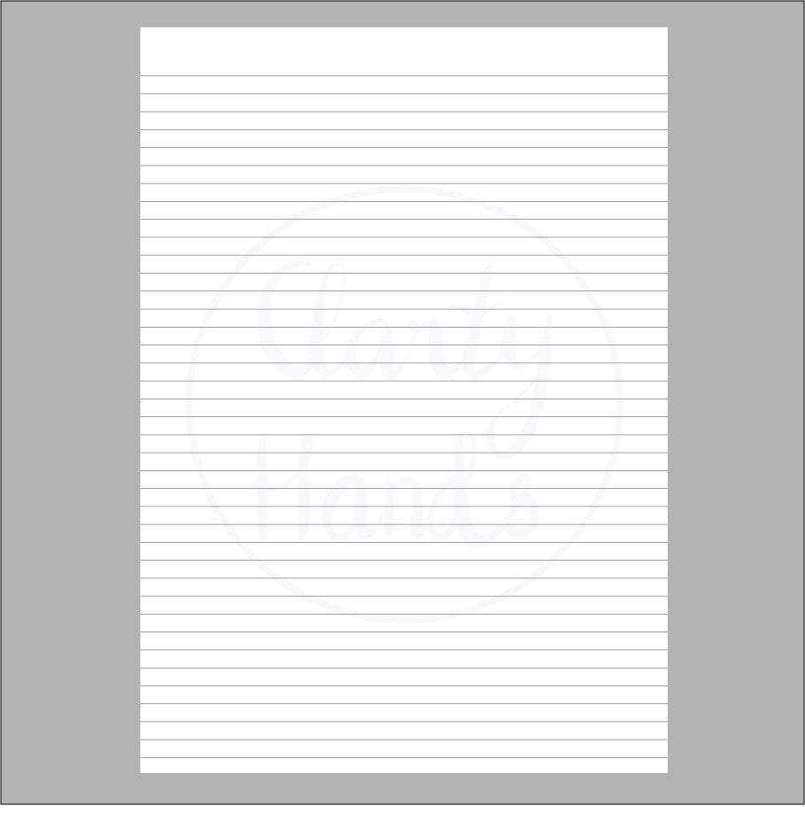 A4 Printable Sheet Of College Ruled Paper With Gray Lines | Grey intended for Printable Lined A4 Paper