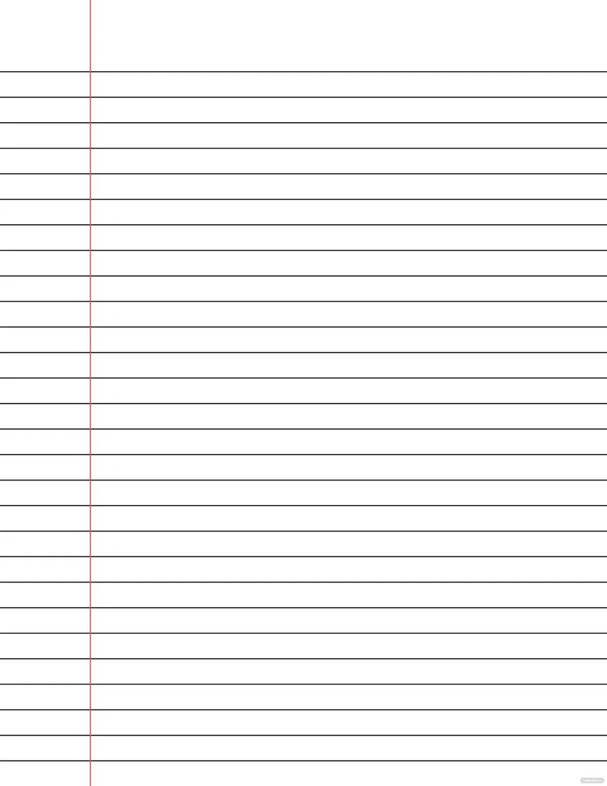 College Ruled Paper - Free 9+ Pdf Documents Download for Blank Landscape Lined Paper Printable