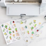 Cricut Printable Sticker Paper Vs. Vinyl Intended For Cricut Printable Sticker Paper Gray Liner