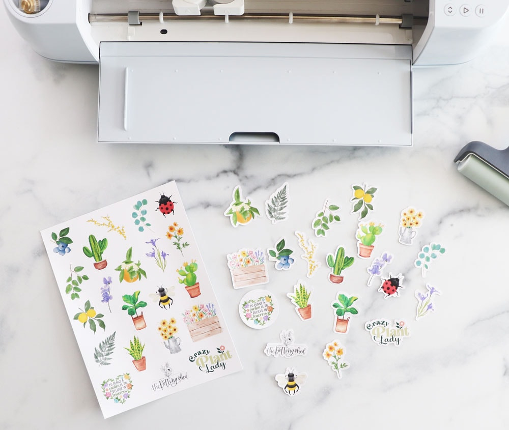 Cricut Printable Sticker Paper Vs. Vinyl intended for Cricut Printable Sticker Paper Gray Liner