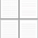 Dotted Lined Paper (Printable) | The Pink Craft Box Pertaining To Dotted Lined Paper Free Printable