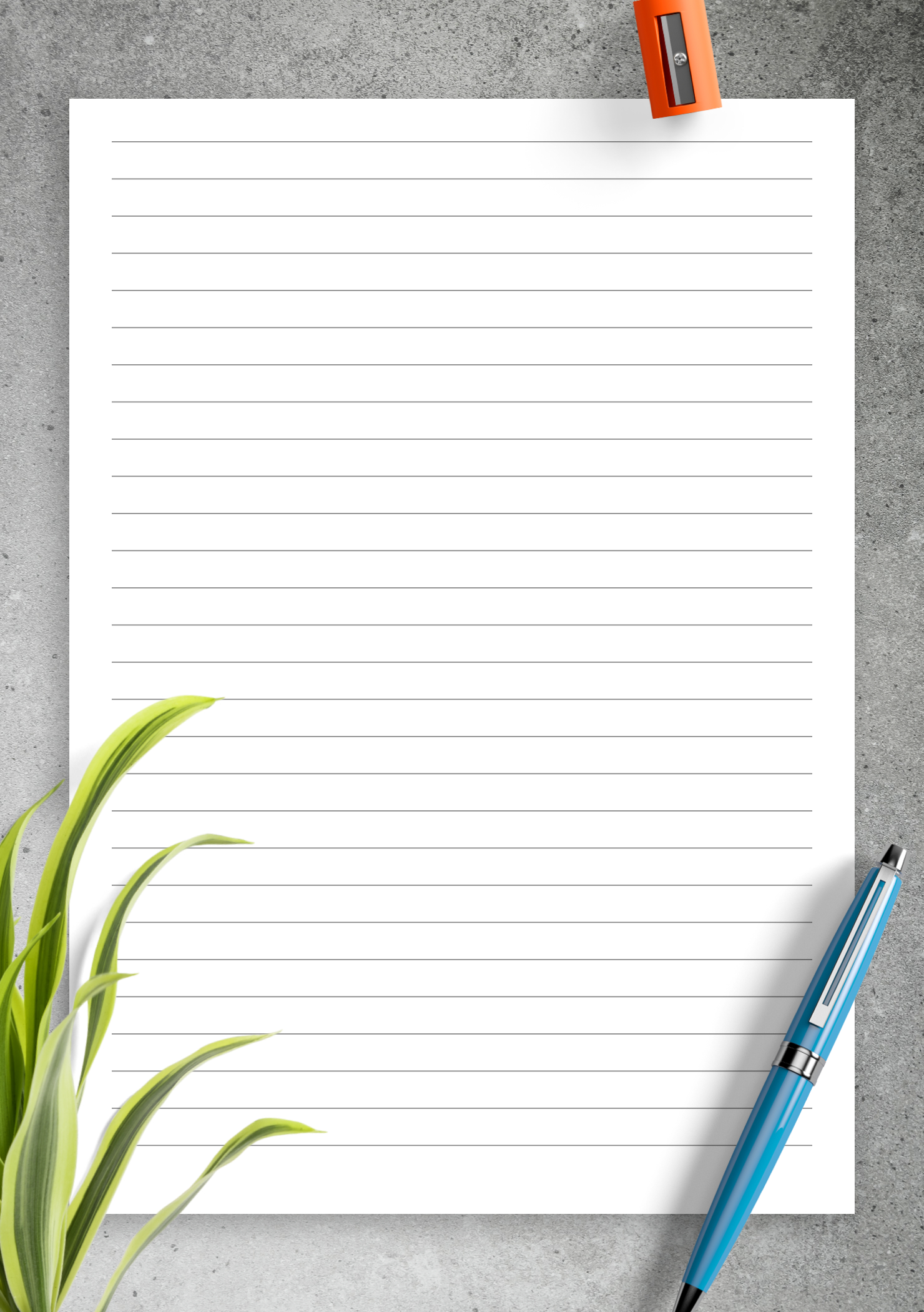 Download Printable Lined Paper Template 7Mm Pdf with regard to Printable Lined Paper A4 Download