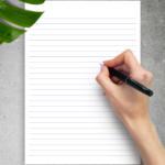 Download Printable Printable Lined Paper   College Ruled 7.1Mm Intended For Printable A4 Paper With Lines