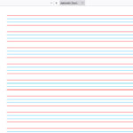 English 4 Line Sheet (Pdf) | Graph Paper Page Within 4 Lined Paper Printable
