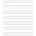 Fillable Online Editable Lined Paper Fax Email Print   Pdffiller For Tri Line Letter Writing Paper Printable