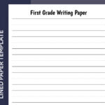 First Grade Lined Paper Free Google Docs Templategdoc On Dribbble Inside 1st Grade Lined Paper Printables