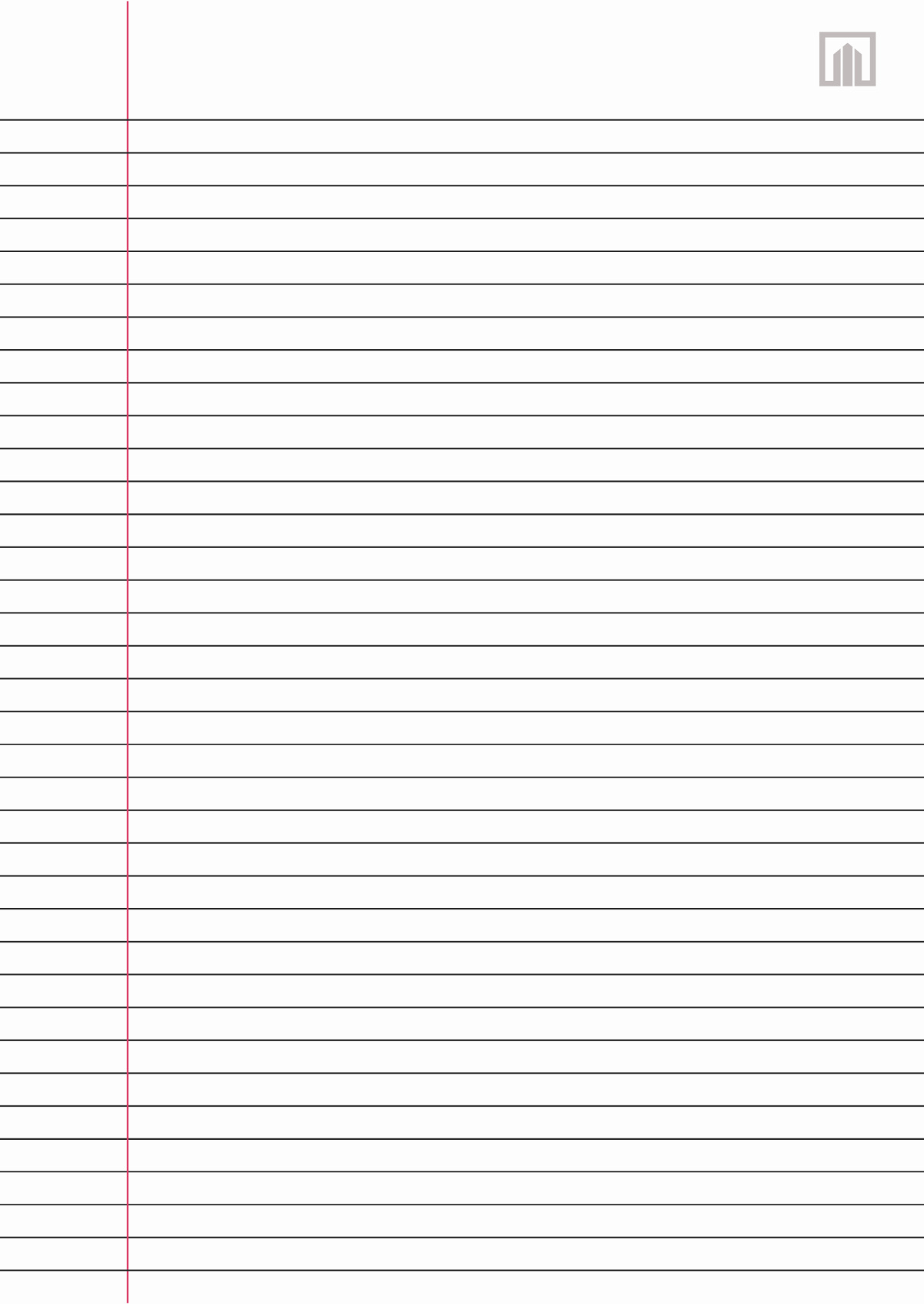 Free A4 Size College Lined Paper Template To Edit Online regarding A4 Size Lined Paper Printable
