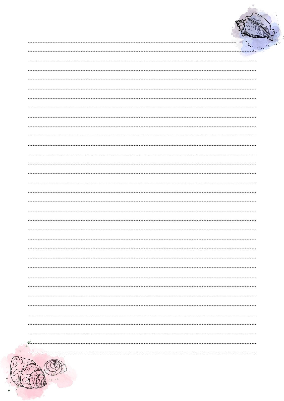 Free And Customizable Line Templates for Design Lined Paper Printable