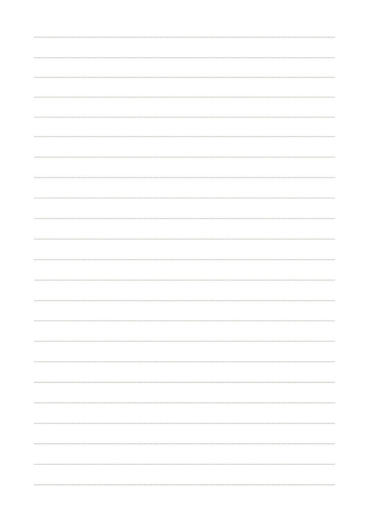 Loose Leaf Lined Paper Printable
