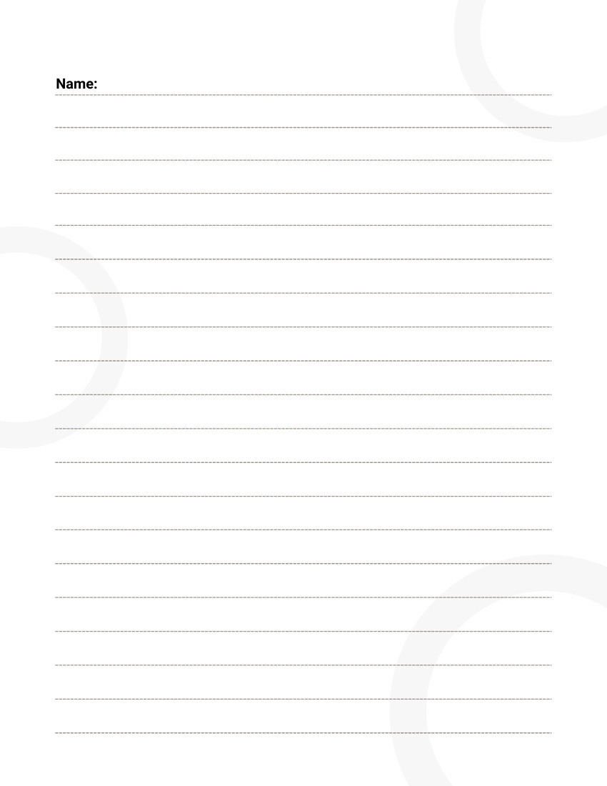 Free Dotted Lined Paper Template To Edit Online pertaining to Free Printable Dotted Lined Paper