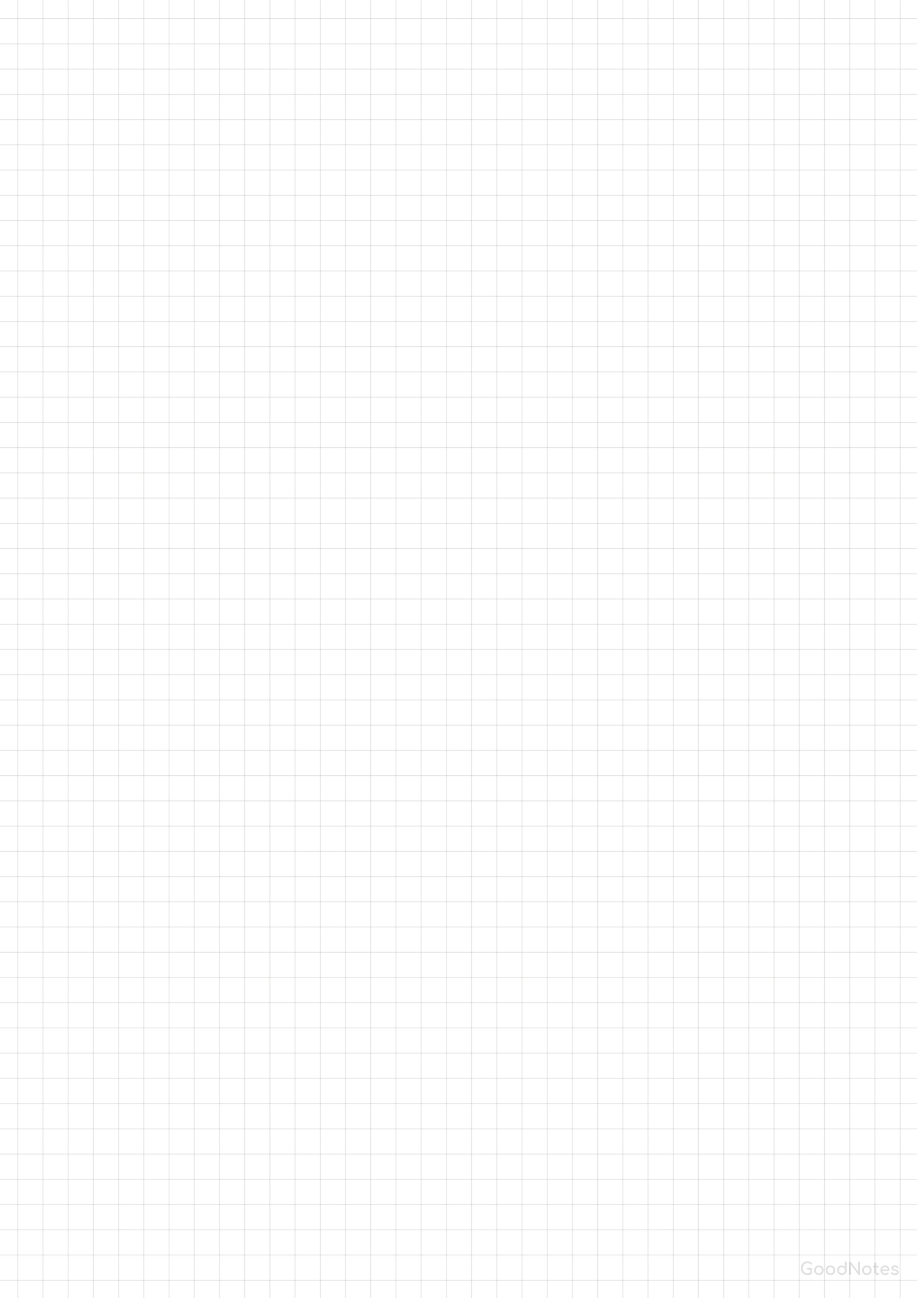 Free Graph Paper Template | Goodnotes with Grid Lined Paper Printable