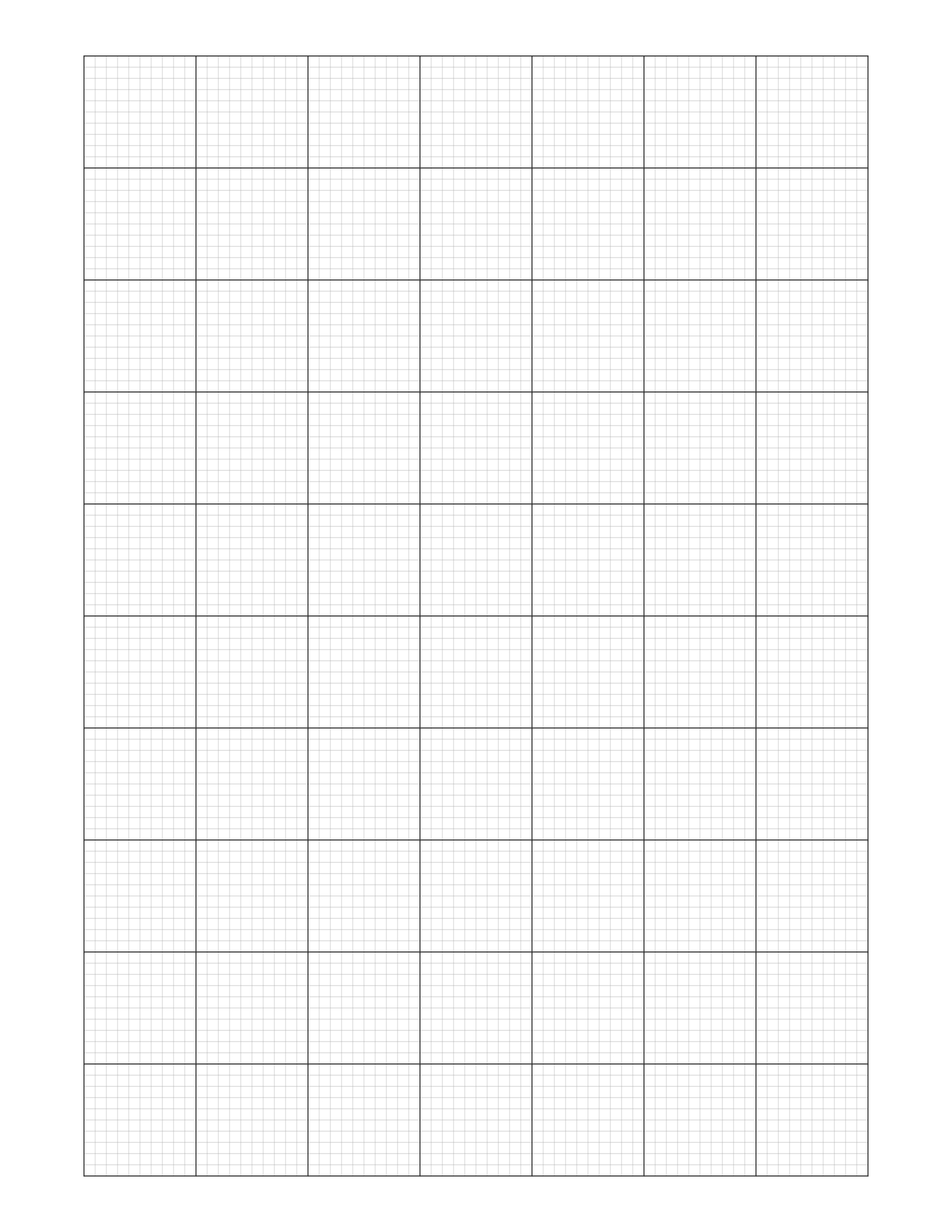 Free Online Graph Paper / Multi-Width pertaining to Printable Graph Paper 10 Lines Per Inch