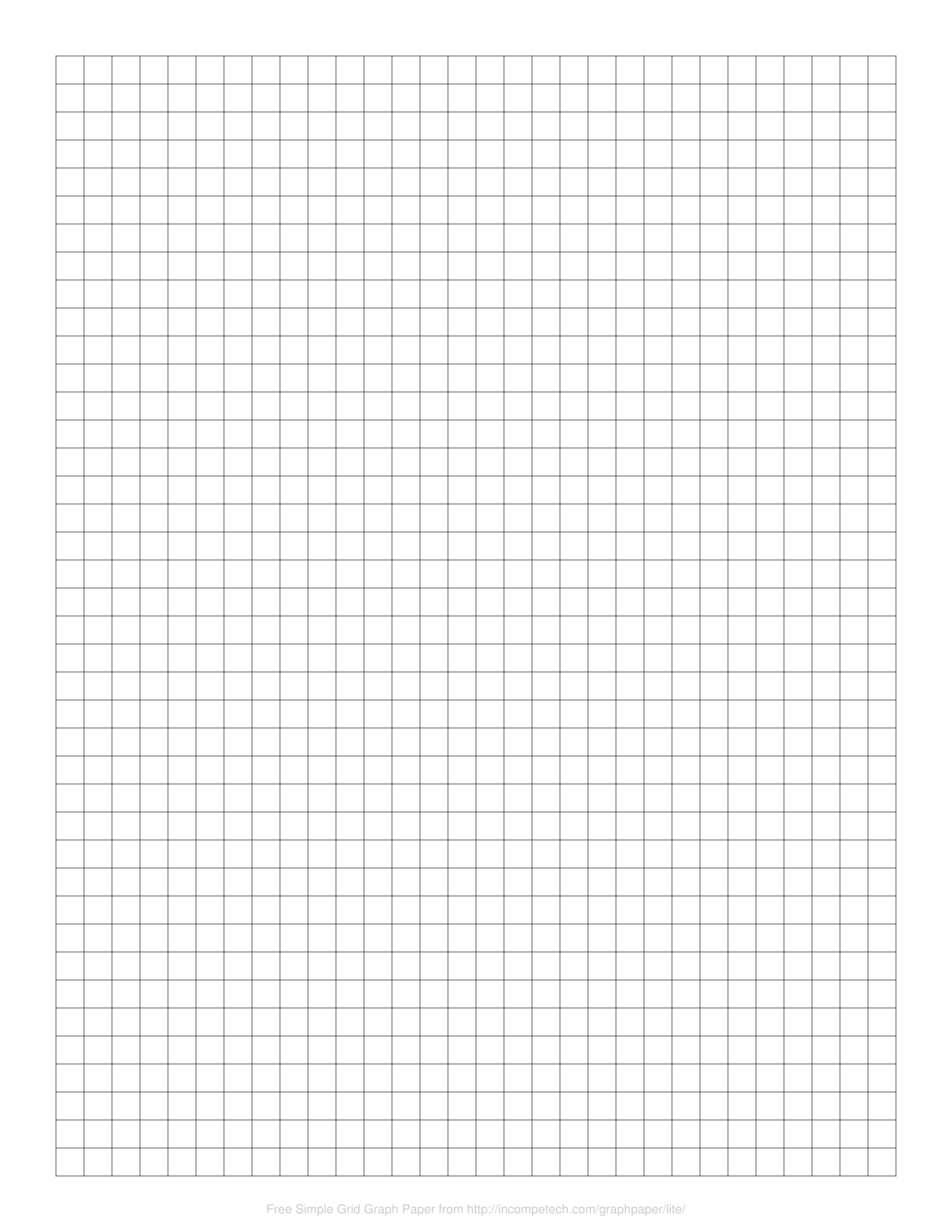 Free Online Graph Paper / Simple Grid regarding Free Printable Graph Paper Black Lines