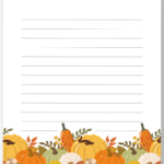 Free Printable Fall Page Borders — Gathering Beauty Pertaining To Fall Lined Paper Printable