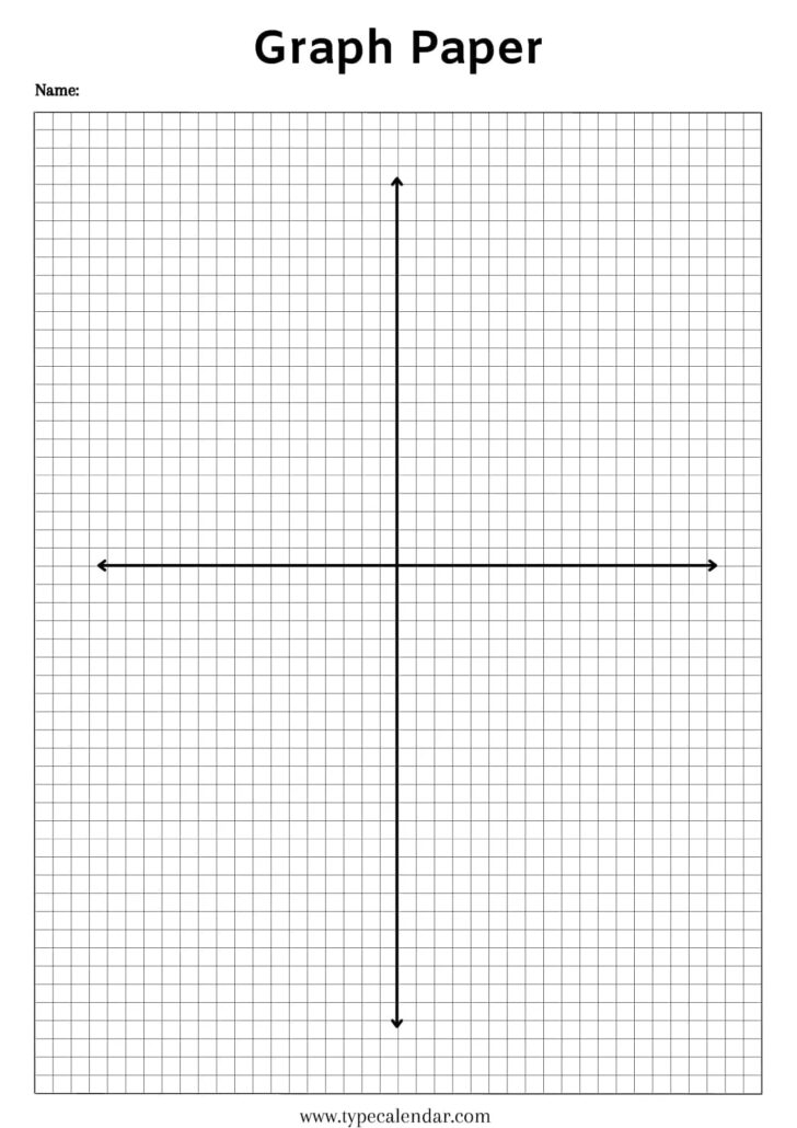 Printable Graph Paper Black Lines