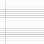 Free Printable Lined Notebook Paper Within Printable Blank Paper With Lines