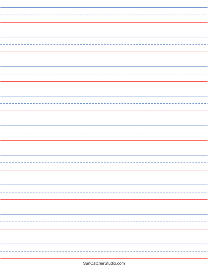 Printable Lined Paper For Letter Writing