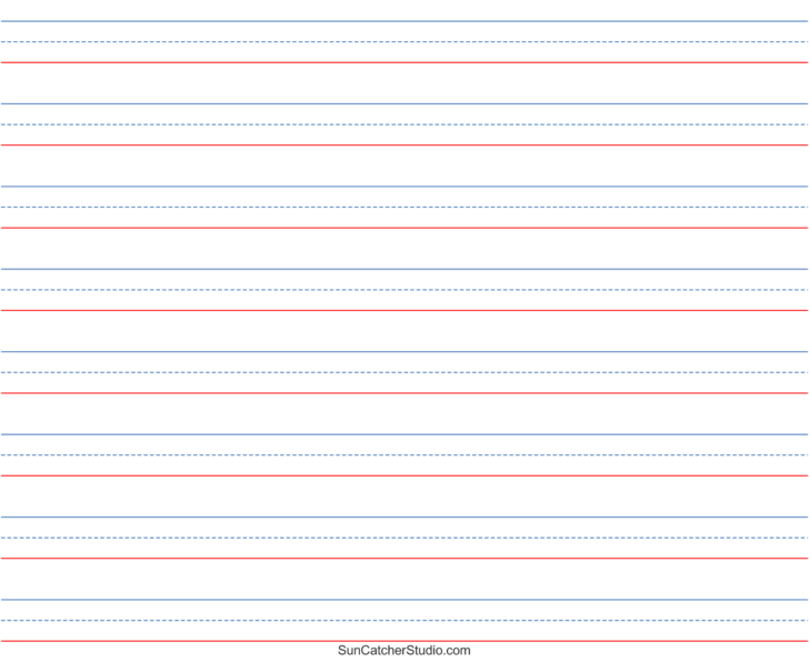 Printable Lined Paper Word Document