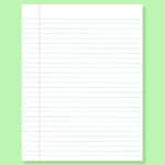 Free Printable Lined Paper Pdf (Wide Ruled) Regarding Double Sided Lined Paper Printable