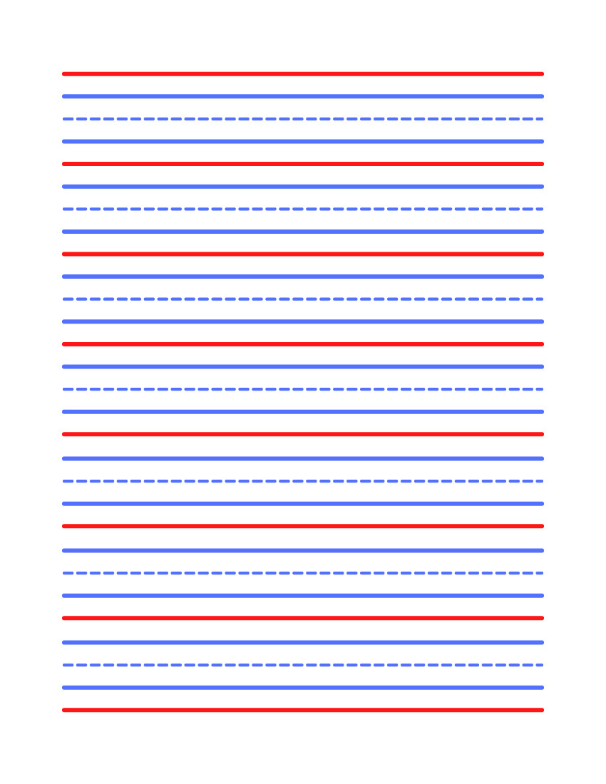 Free Printable Lined Paper Templates To Customize Online intended for Free Printable Double Lined Paper