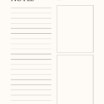 Free Printable Lined Paper Templates To Customize Online With Printable Lined Paper For Notes