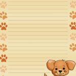 Free Printable Stationery And Lined Letter Writing Paper – Free Inside Print Colored Paper Template