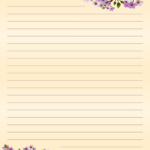 Free Printable Stationery And Lined Letter Writing Paper – Free Pertaining To Colorful Paper Template To Type And Print