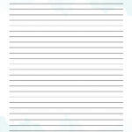 Free Single Lined Paper Template To Edit Online Inside Single Lined Paper Printable