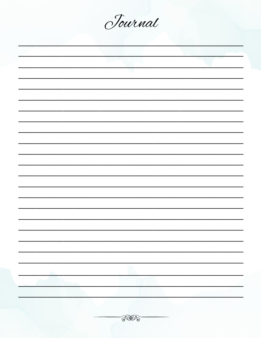 Free Single Lined Paper Template To Edit Online inside Single Lined Paper Printable