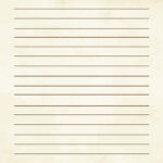 Free Vintage Lined Paper Template To Edit Online Pertaining To Vintage Lined Paper Printable