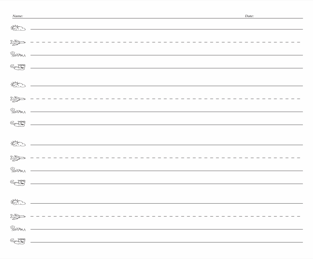 Fundations Lined Paper - 10 Free Pdf Printables | Printablee pertaining to Fundations Lined Paper Printable