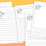 Get Free Halloween Writing Paper + 20 Spooky Writing Prompts Within Free Printable Halloween Lined Paper