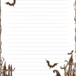 Halloween Writing Paper Free Google Docs Template   Gdoc.io Throughout Free Printable Halloween Lined Paper