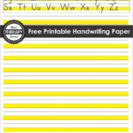 Handwriting Paper Printable   Free   Your Therapy Source Pertaining To Handwriting Without Tears Double Lined Paper Free Printable