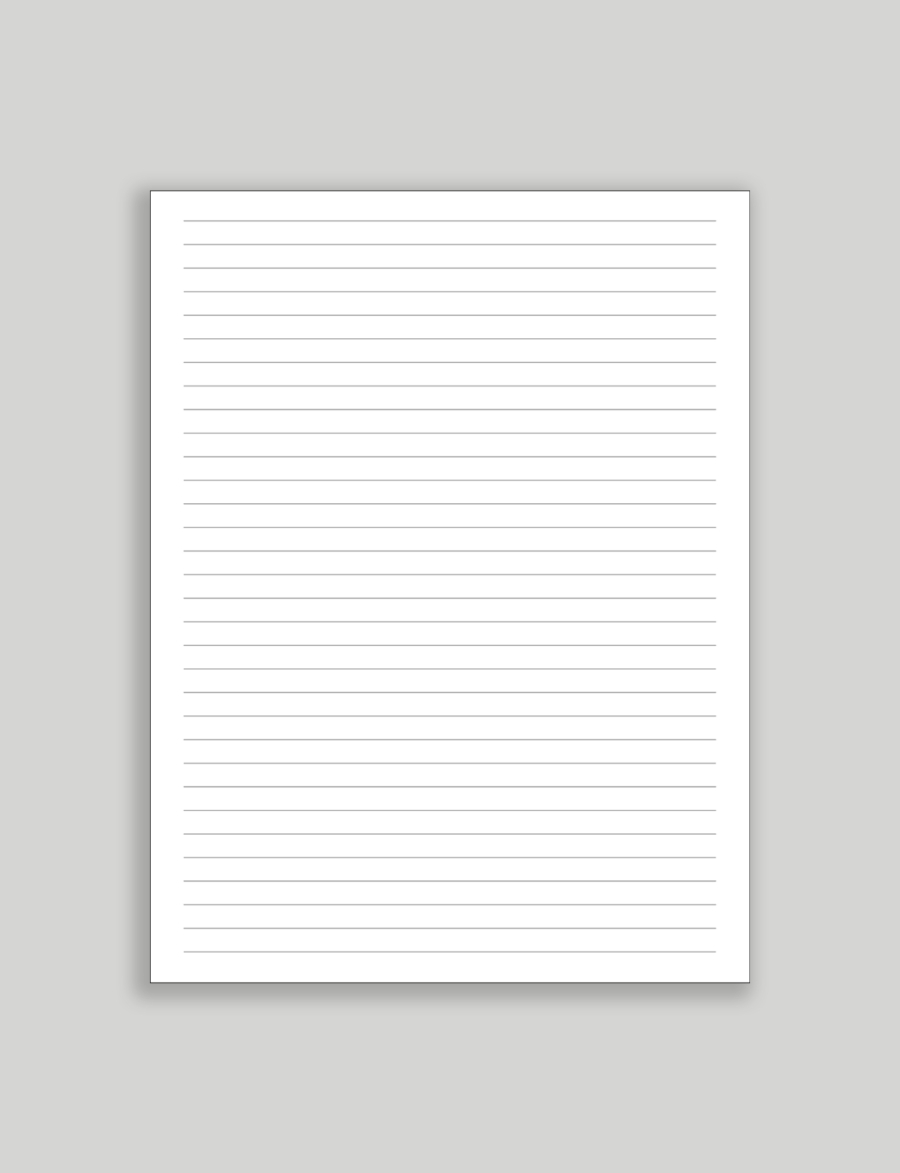 Lined Paper Free Printable Pdf Download | Sortoutmy.life for Free Printable Print Lined Paper