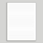 Lined Paper Free Printable Pdf Download | Sortoutmy.life With Lined Paper Templates